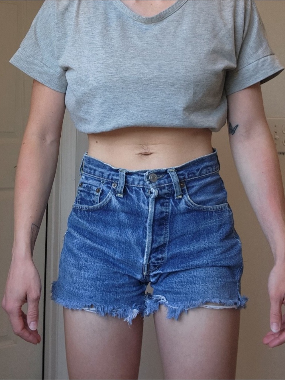 Levi's vintage big E Jean Shorts